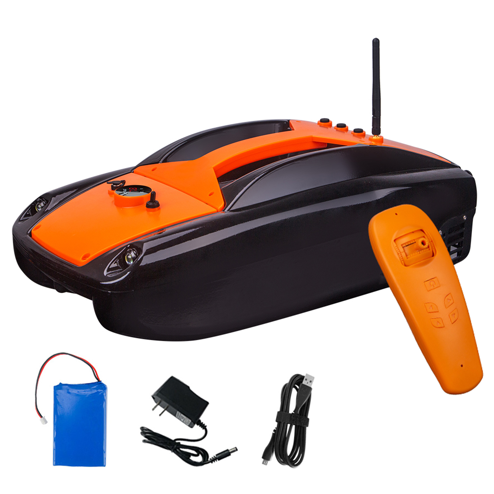 Fishing Boat Trolling Motor - 1.5kg Load Fishing Bait Boat 300m