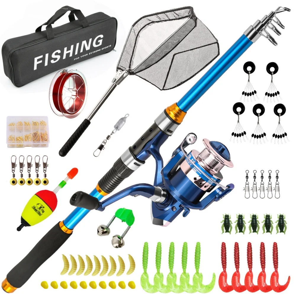 Fishing Boat Fiberglass - 2.1-3.6M Telescopic Glass Fiber Fishing Rod