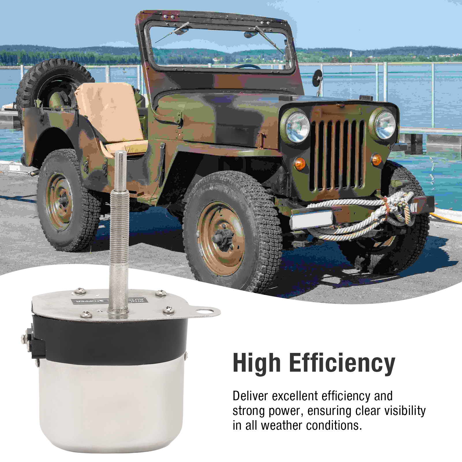 Electric Motor Windshield Wipe - مراجعة Fishing Boat Trolling Motor وسعره