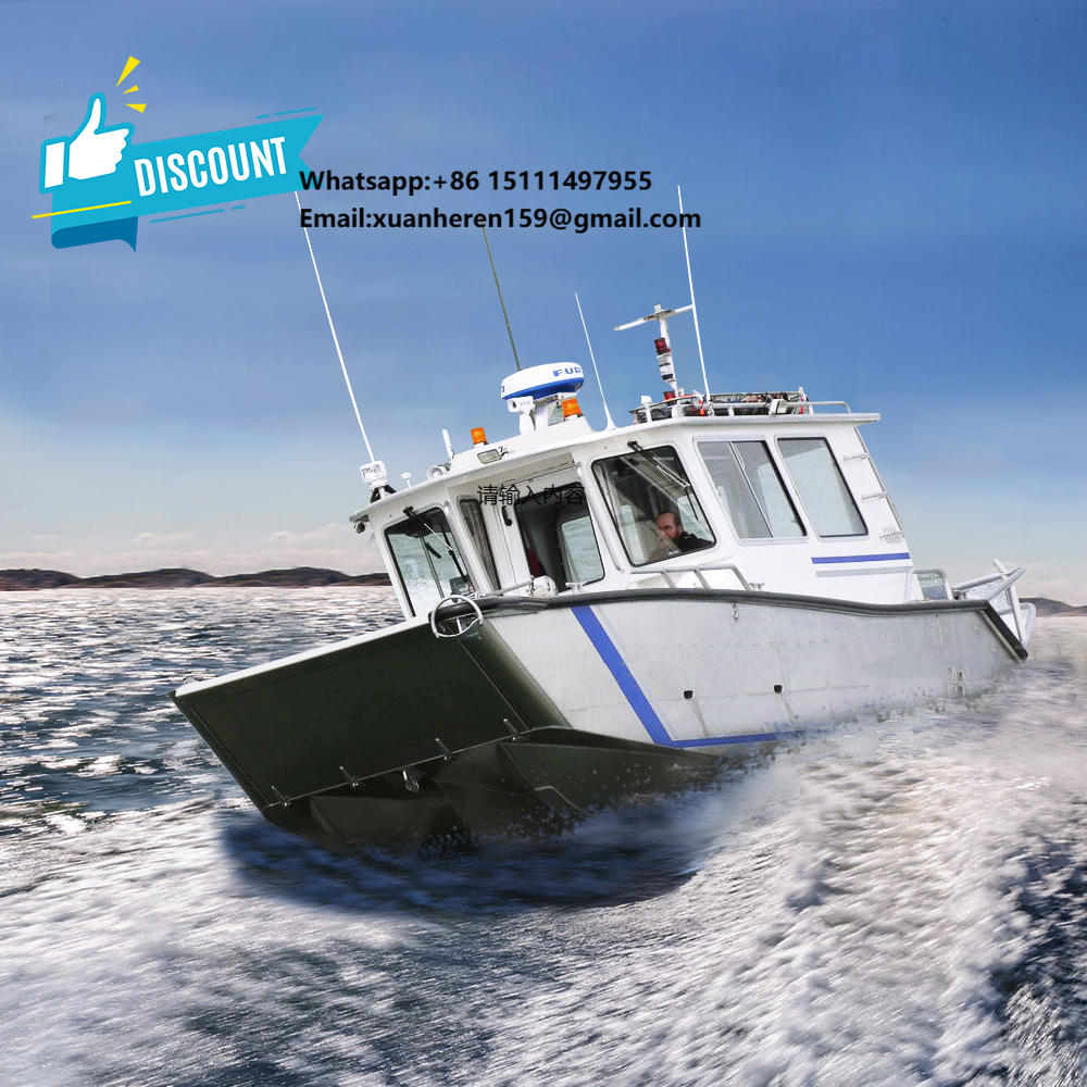 Kinocean Fishing Catamaran Boa - مراجعة Fishing Boat Aluminum وسعره