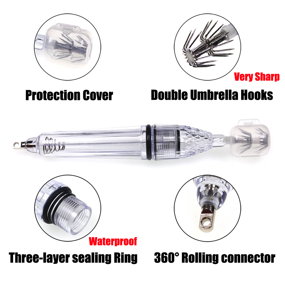 1pc 12cm 17cm 5AA Battery LED  - مراجعة Fishing Boat Navigation Light وسعره