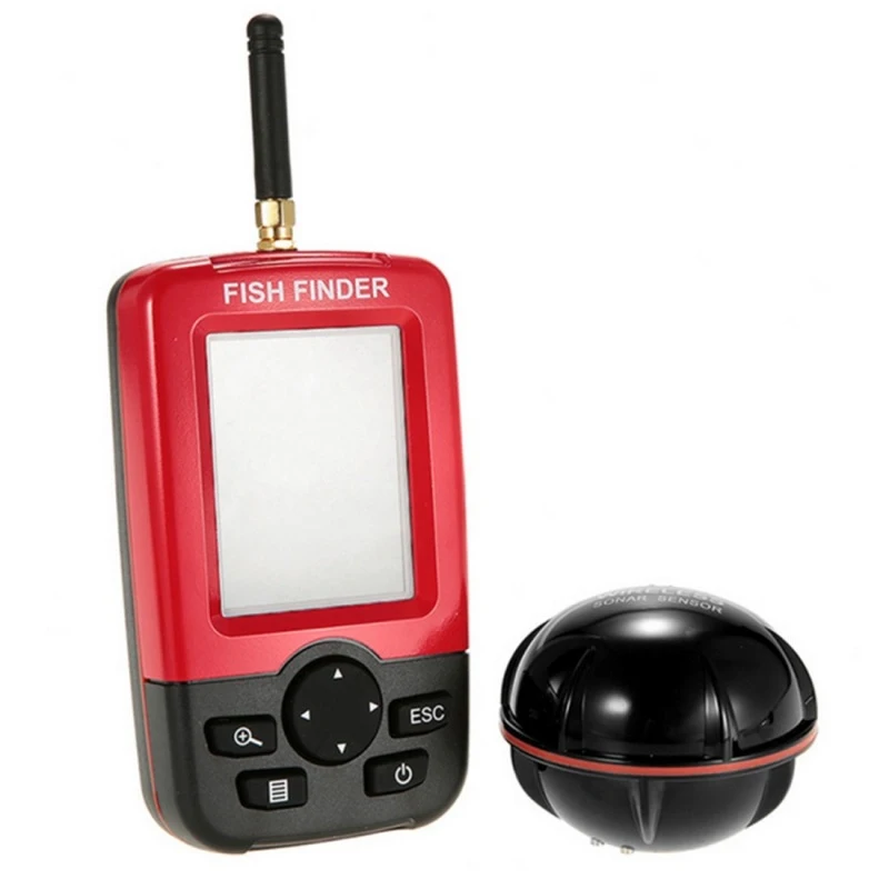 Display Portable fish finder e - مراجعة Fishing Boat Depth Finder وسعره