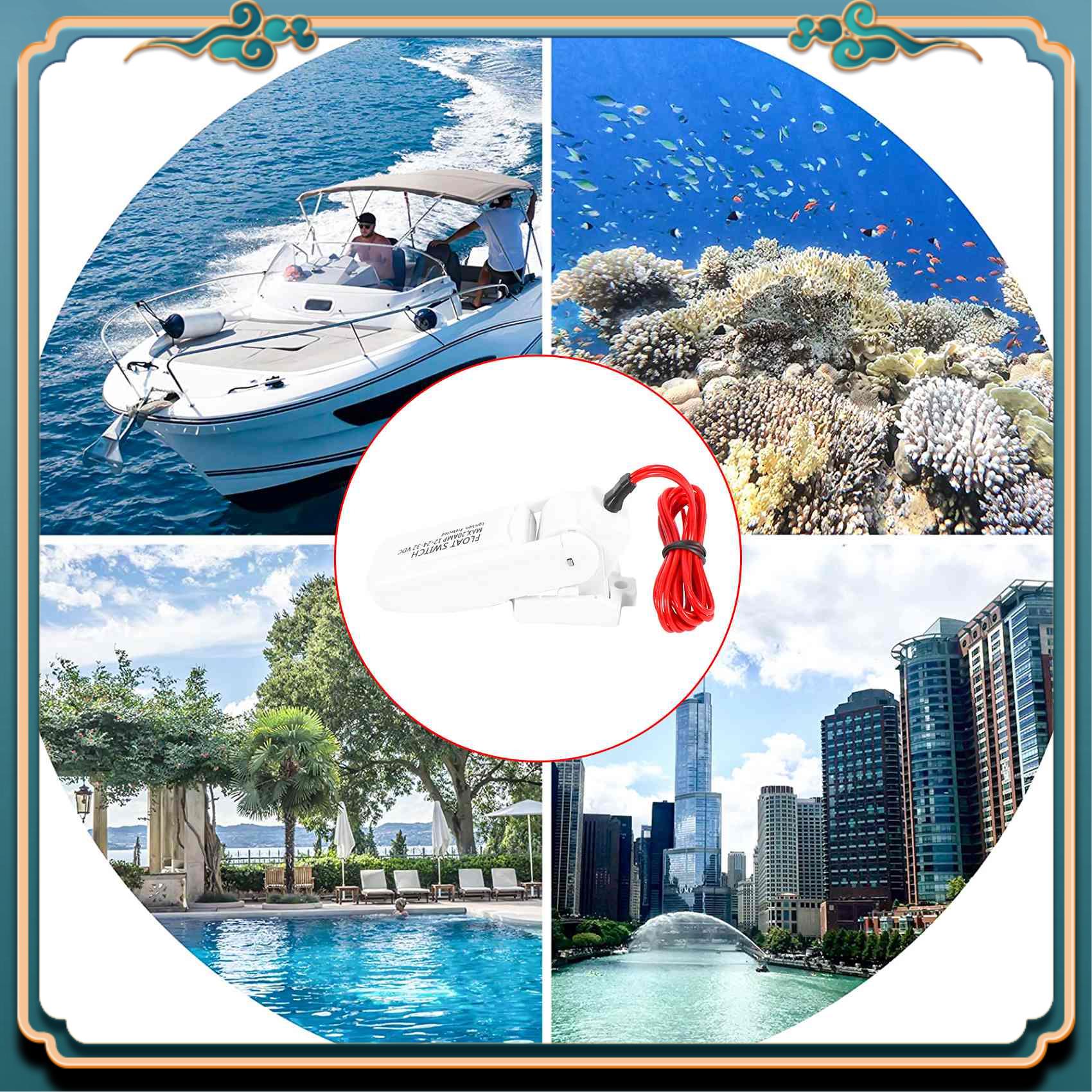 A54P-Bilge Pump Float Switch A - مراجعة Fishing Boat Bilge Pump وسعره