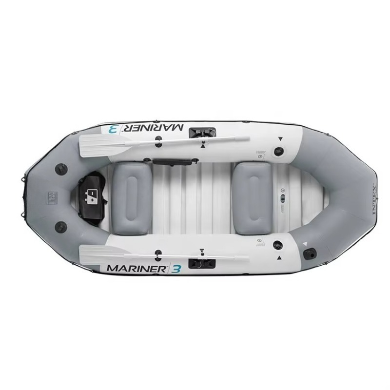 68373 BOAT SET Kayak Gonflable - مراجعة Fishing Boat Inflatable وسعره