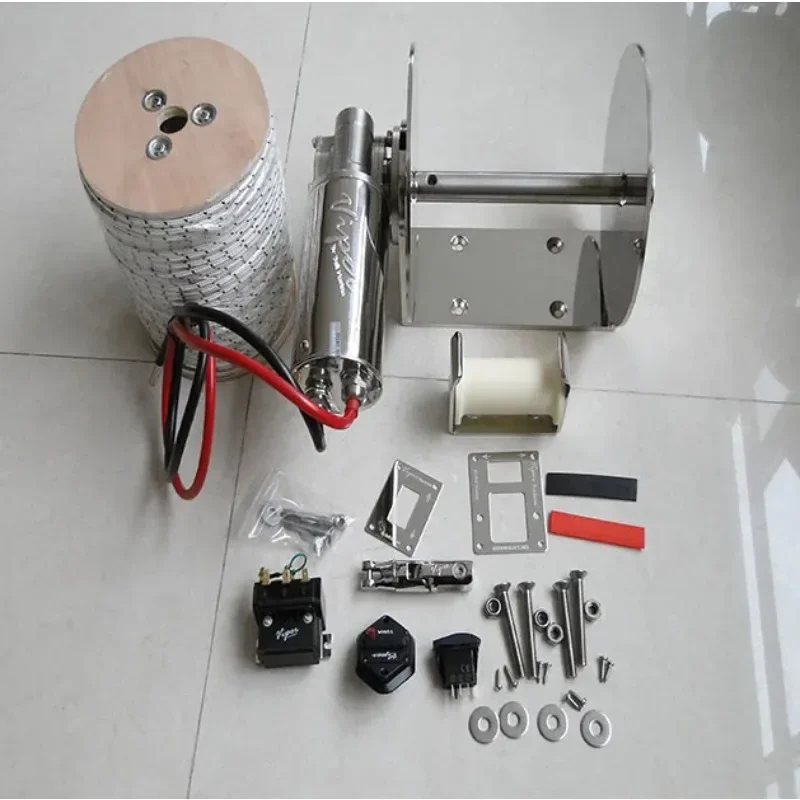 Marine Equipment 1000W 316 Sta - مراجعة Fishing Boat Anchor Winch وسعره