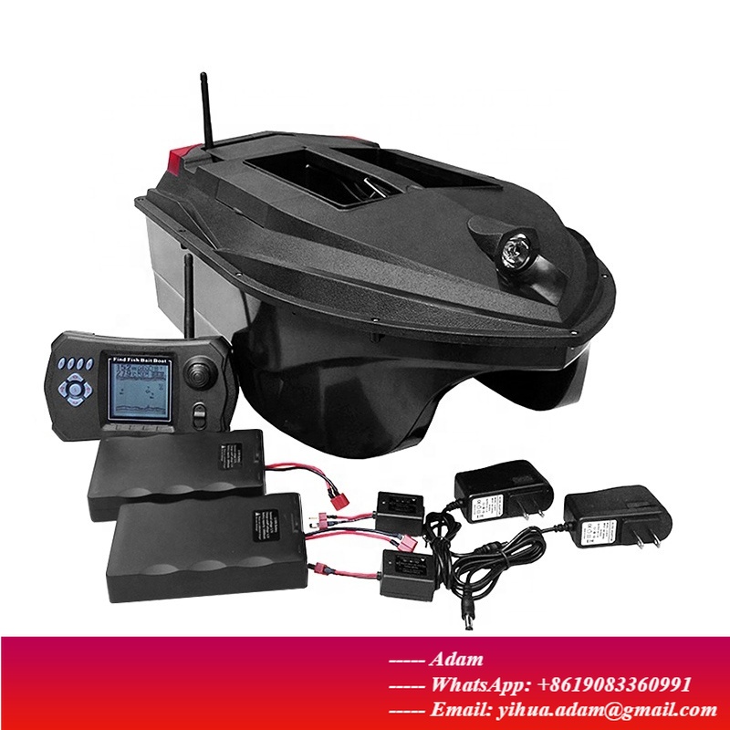 Auto Return GPS Sonar Bait Boa - مراجعة Fishing Boat Gps وسعره