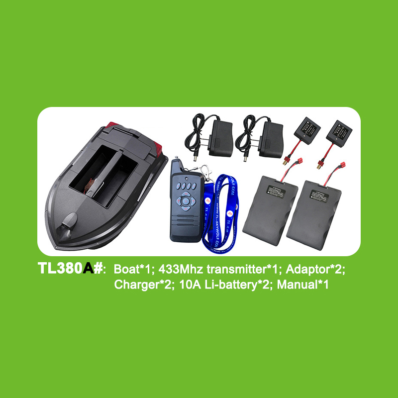 Auto Return GPS Sonar Bait Boa - مراجعة Fishing Boat Gps وسعره