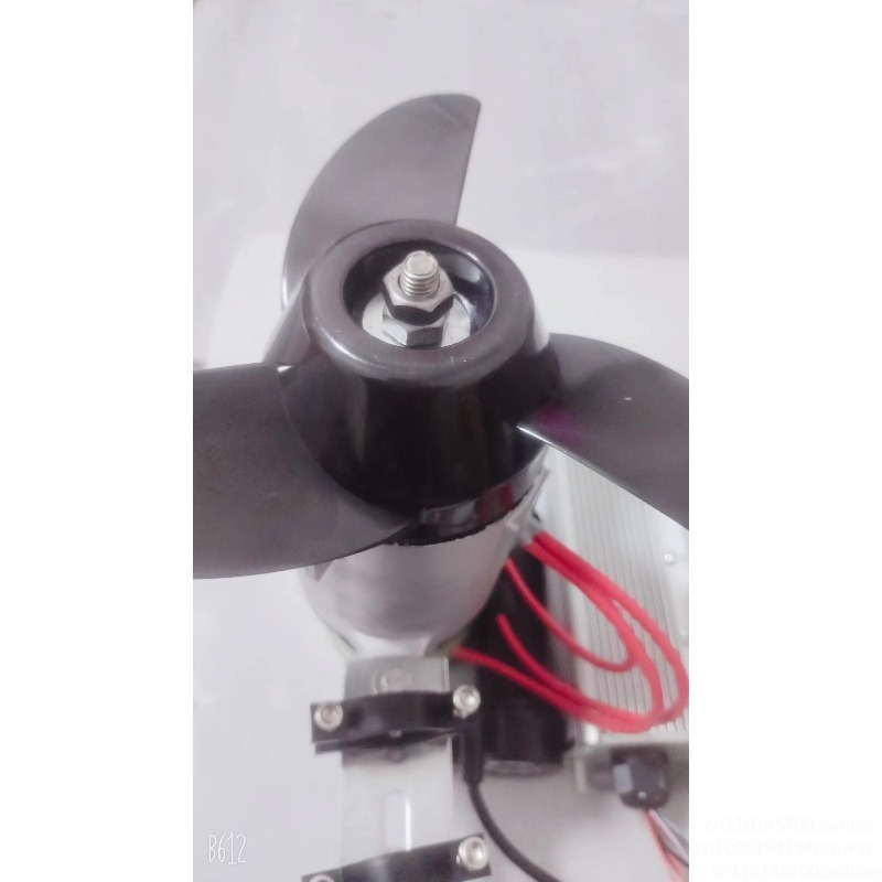 Marine Electric Propeller Brus - مراجعة Fishing Boat Outboard Motor وسعره