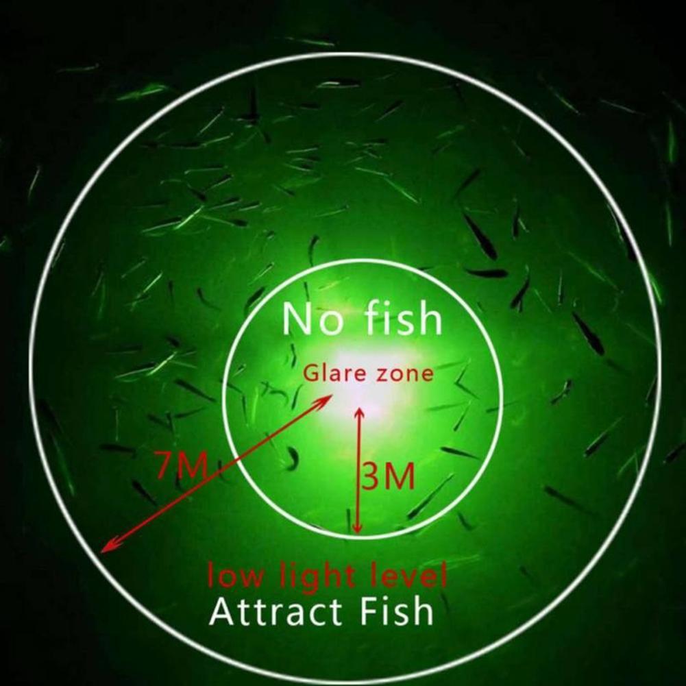 Underwater Fishing Light Fish  - مراجعة Fishing Boat Navigation Light وسعره