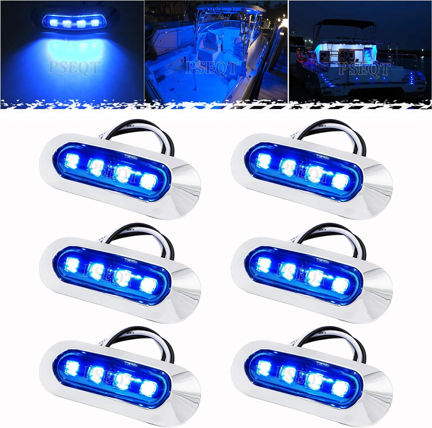 3.8 Waterproof Boat Marine LED - مراجعة Fishing Boat Navigation Light وسعره