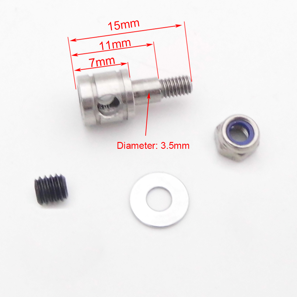 2PCS 3mm Metal Linkage End Tie - مراجعة Fishing Boat Anchor Winch وسعره