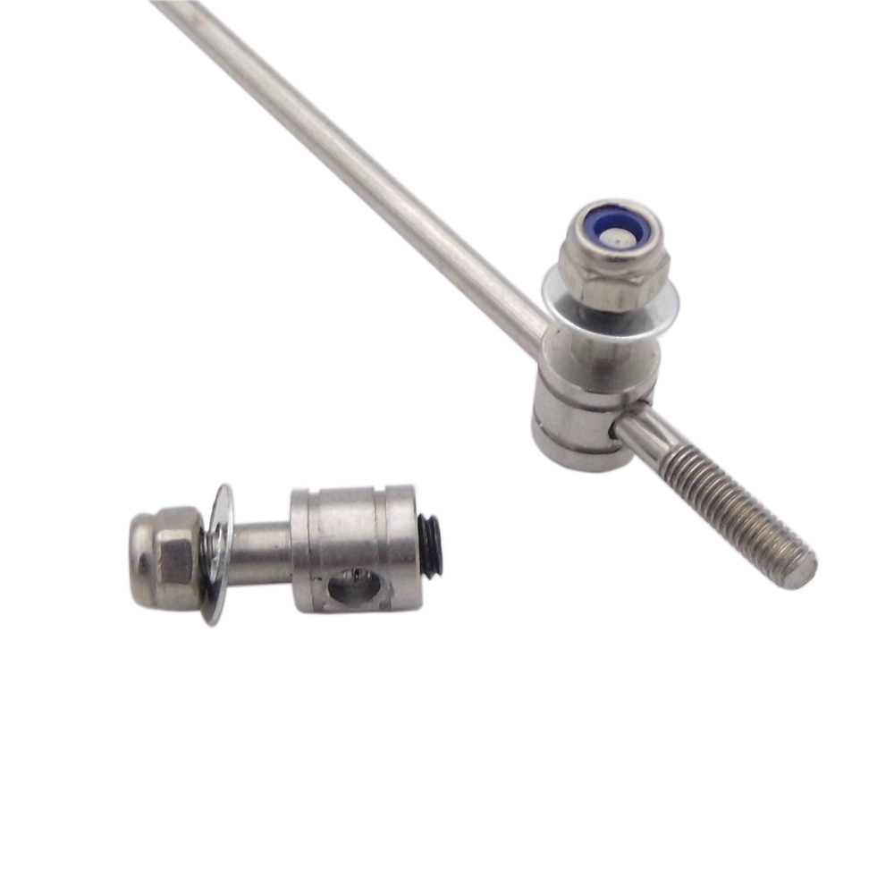 2PCS 3mm Metal Linkage End Tie - مراجعة Fishing Boat Anchor Winch وسعره