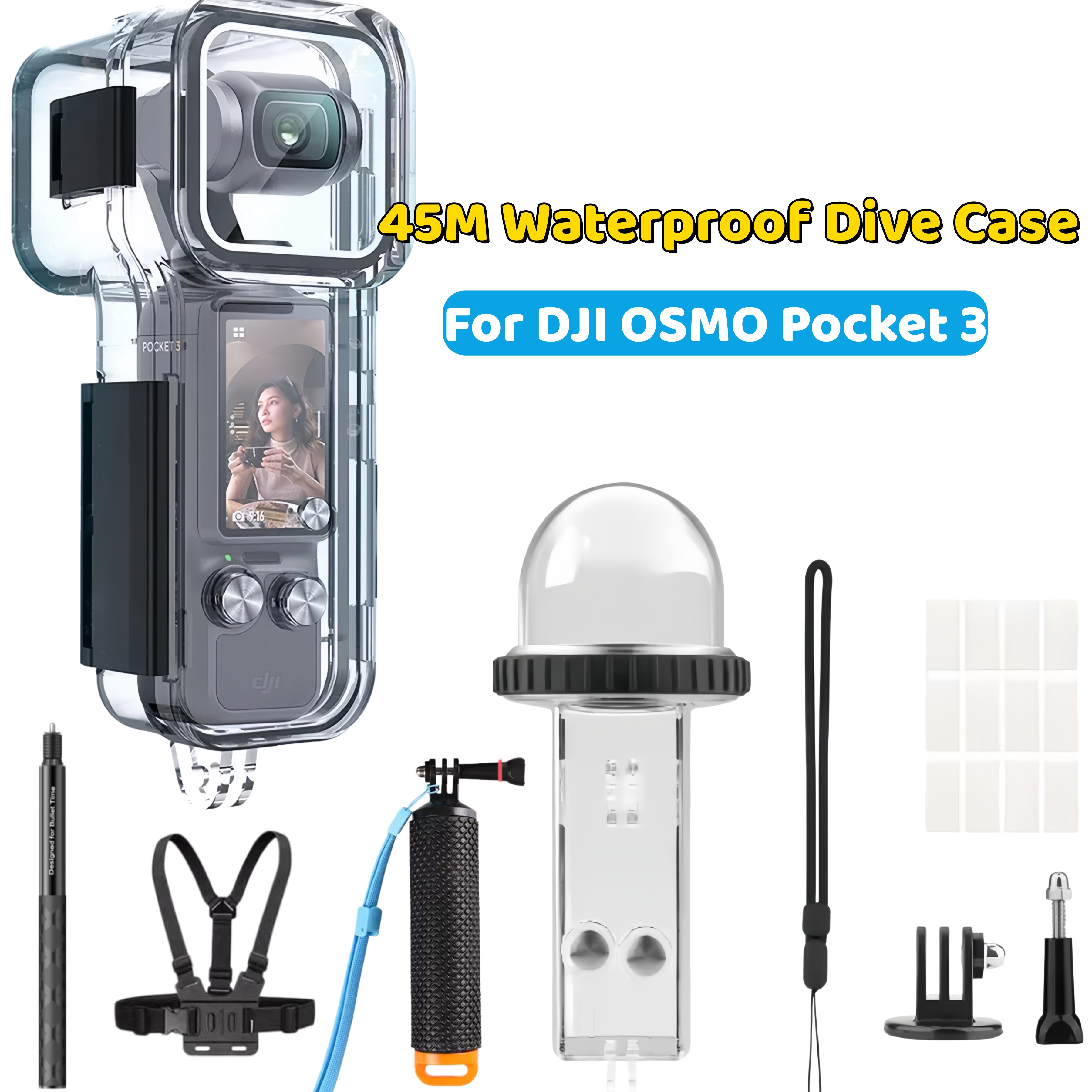 For DJI OSMO Pocket 3 Waterpro - مراجعة Fishing Boat Cover وسعره