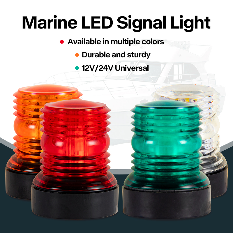 12V Marine LED Anchor Light Wa - مراجعة Fishing Boat Navigation Light وسعره