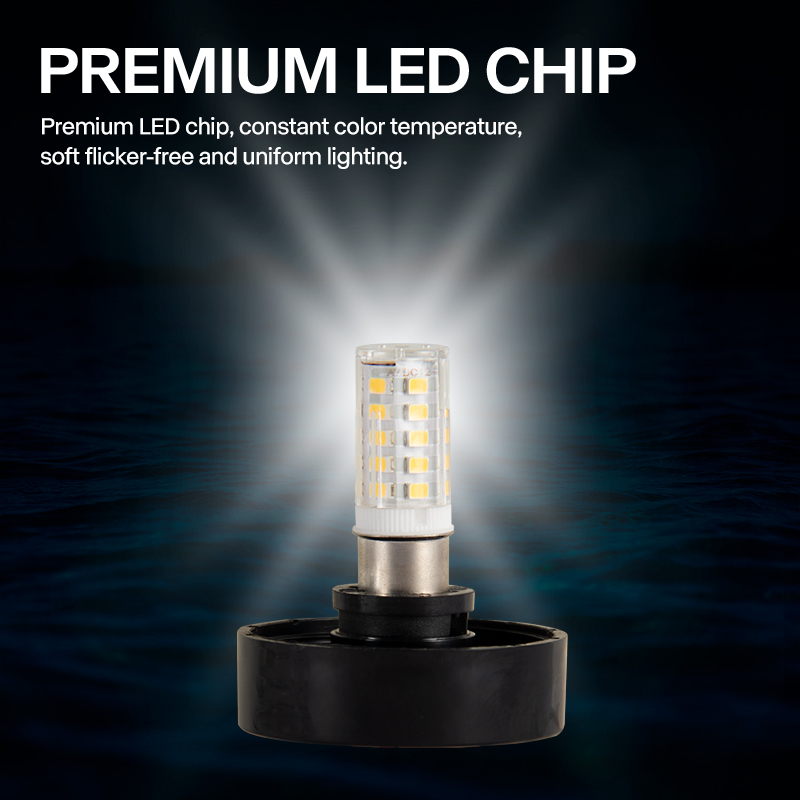 12V Marine LED Anchor Light Wa - مراجعة Fishing Boat Navigation Light وسعره