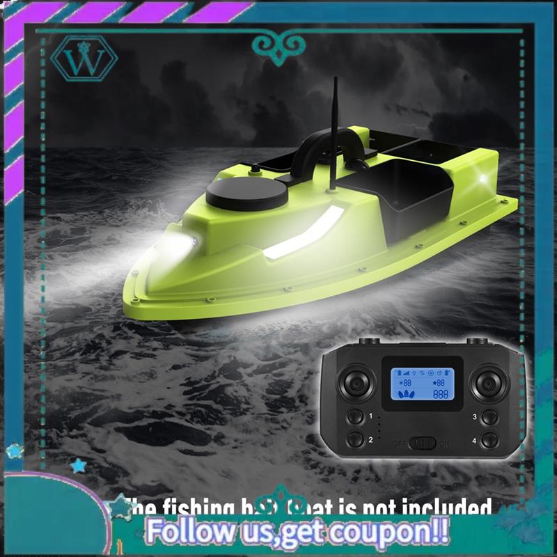 A75Q-Fishing Bait Boat Remote  - مراجعة Fishing Boat Oar وسعره