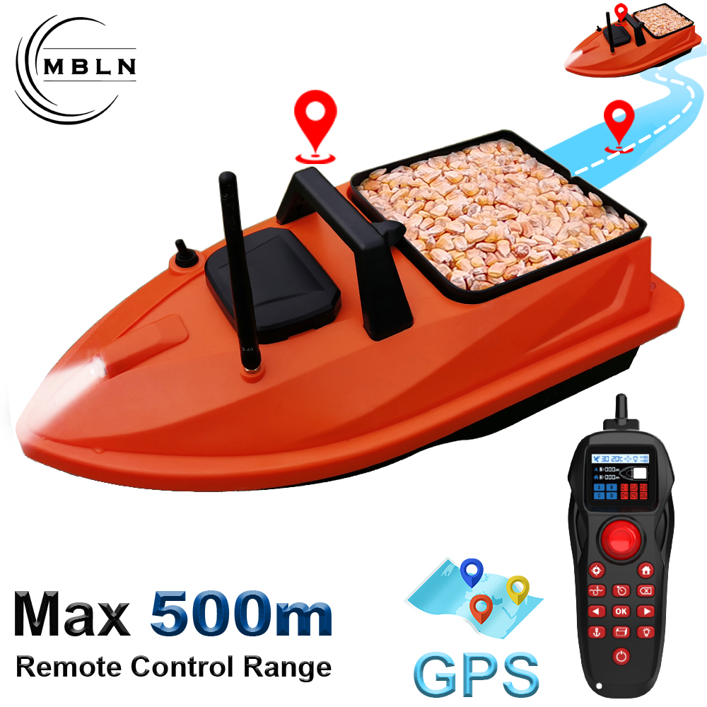 MBLN Mini GPS Bait Boat – 24 W - مراجعة Fishing Boat Gps وسعره