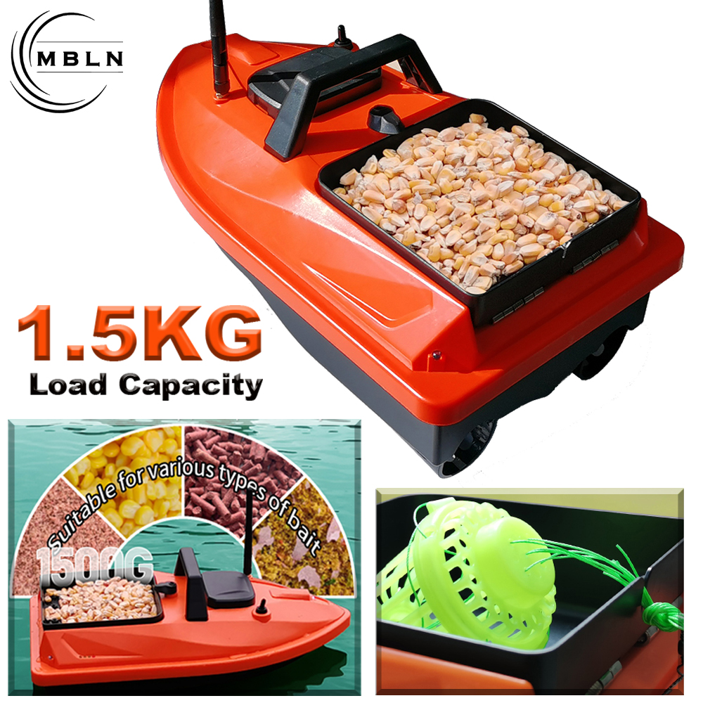 MBLN Mini GPS Bait Boat – 24 W - مراجعة Fishing Boat Gps وسعره
