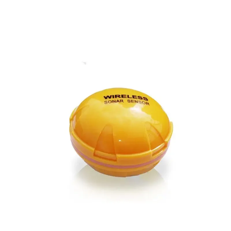 Portable Wireless blue and too - مراجعة Fishing Boat Depth Finder وسعره
