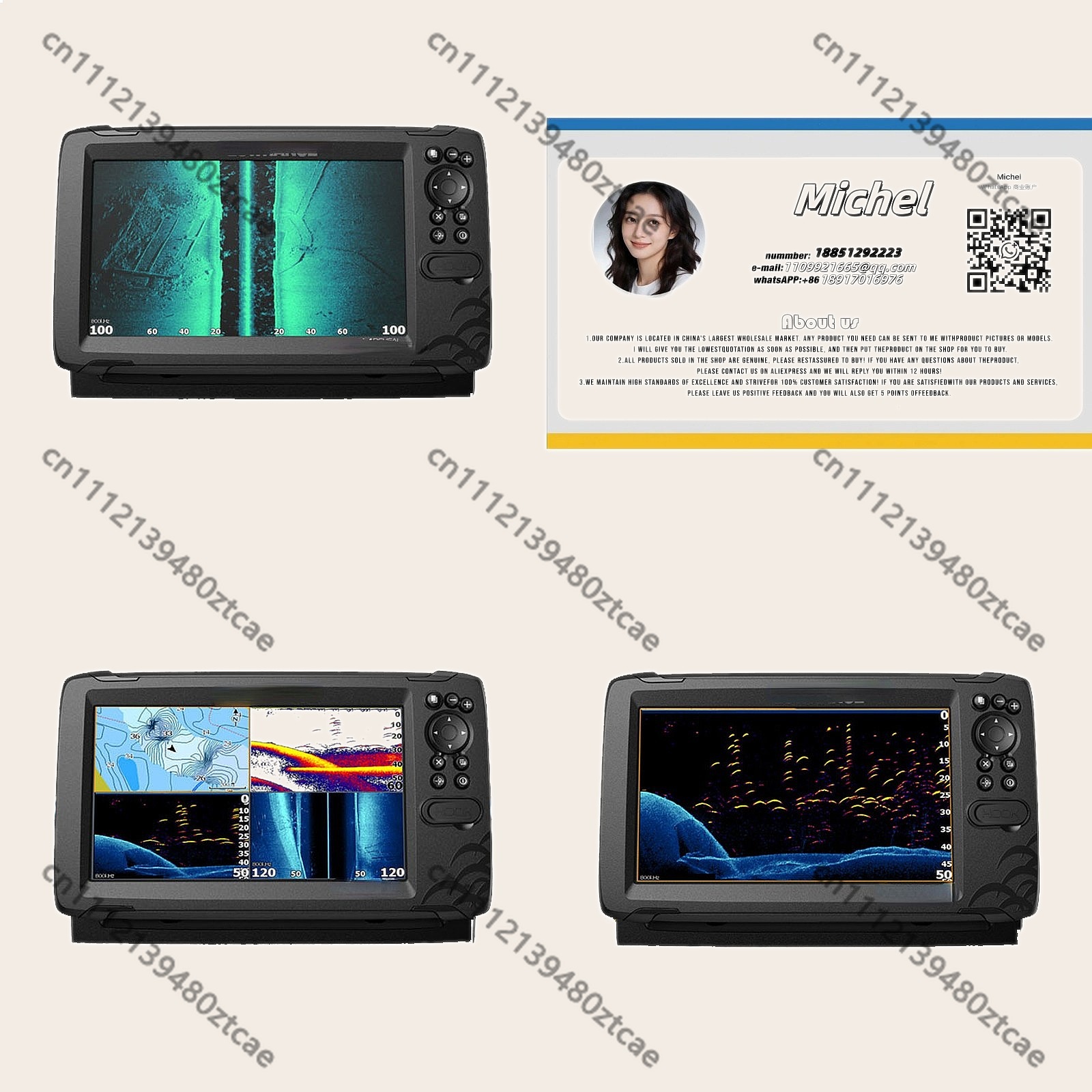 Portable Sonar Fish Finder Ice - مراجعة Fishing Boat Depth Finder وسعره