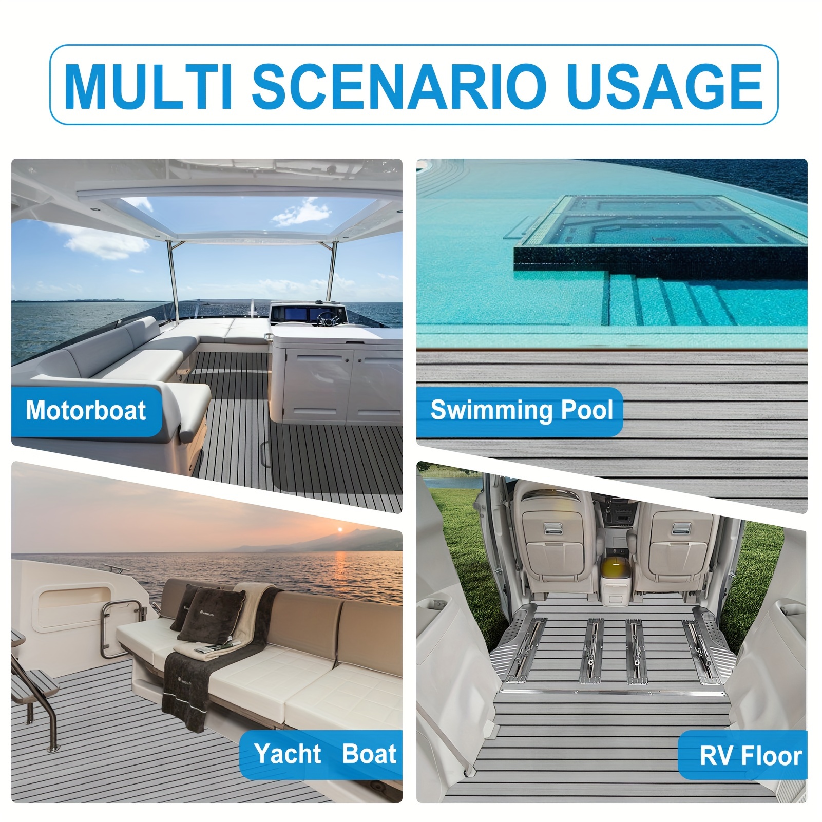 1200*410mm EVA Foam Boat Floor - مراجعة Fishing Boat Fiberglass وسعره