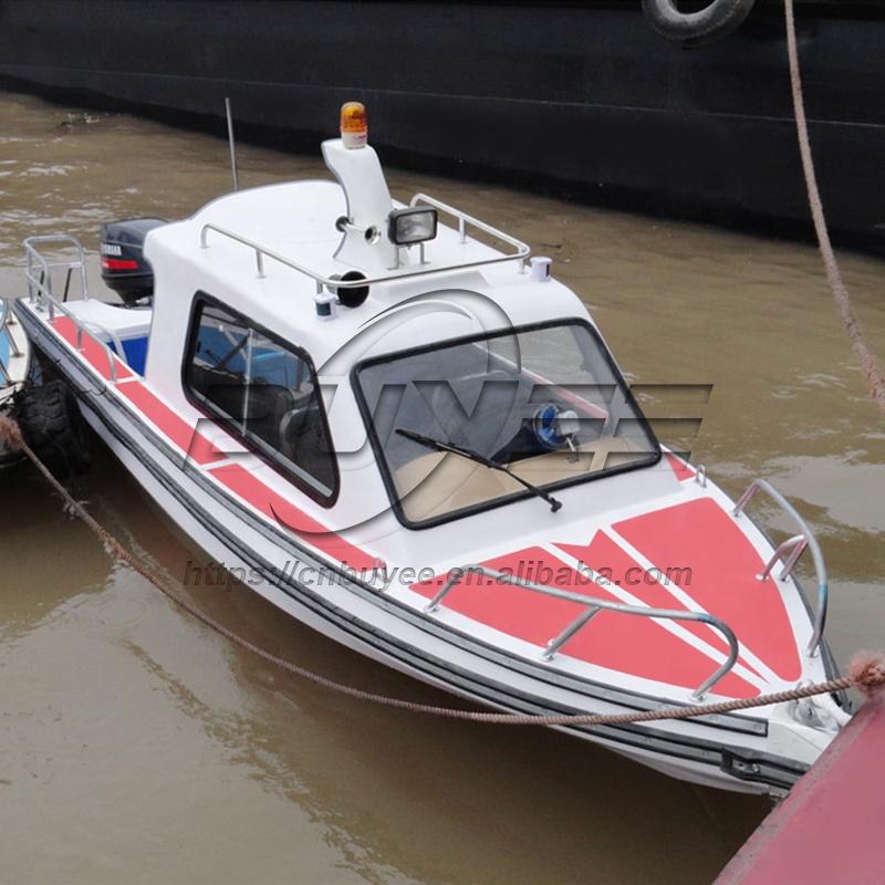 17.6ft/5.38m High Speed Cabin  - مراجعة Fishing Boat Fiberglass وسعره