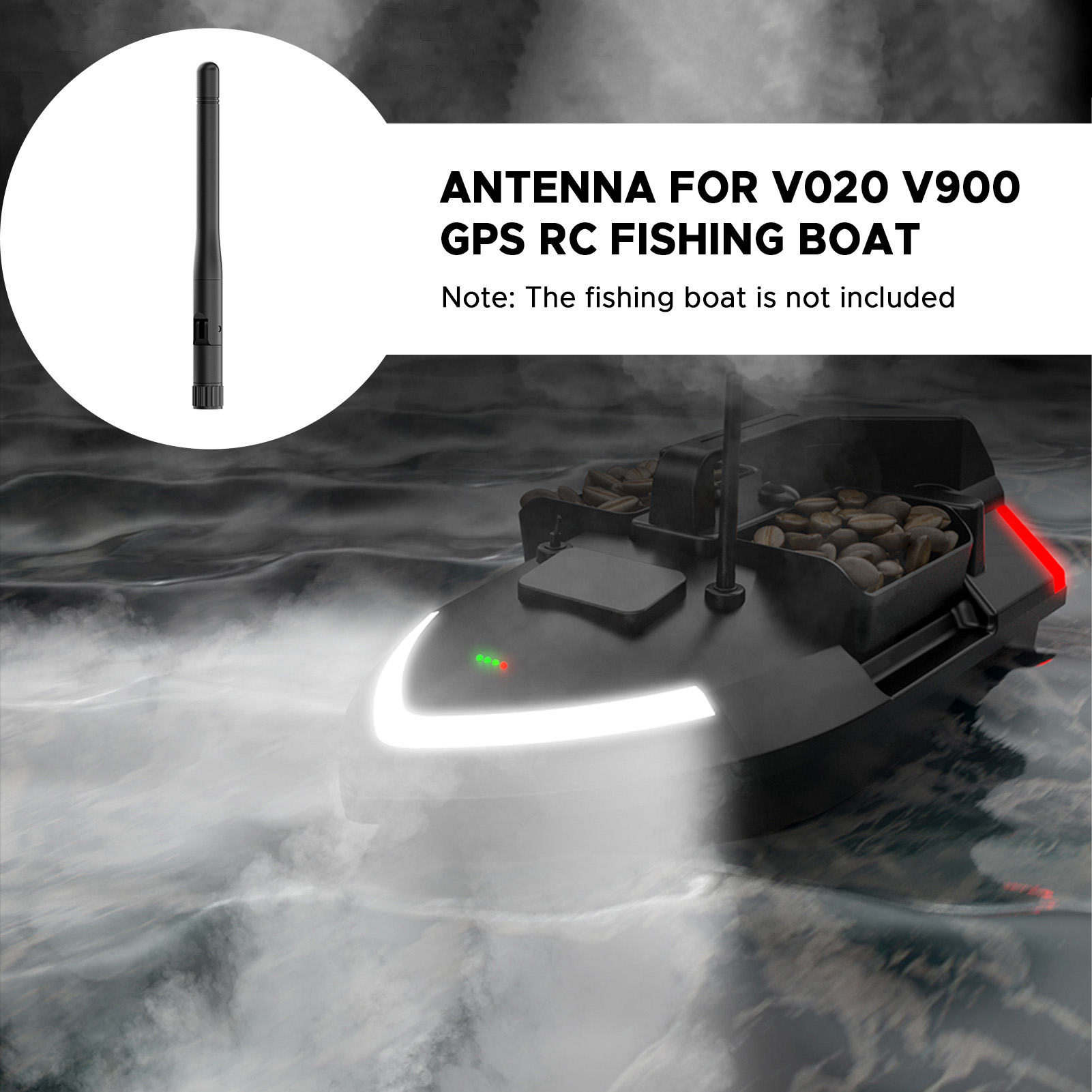 Remote Control Bait Boat Aeria - مراجعة Fishing Boat Gps وسعره