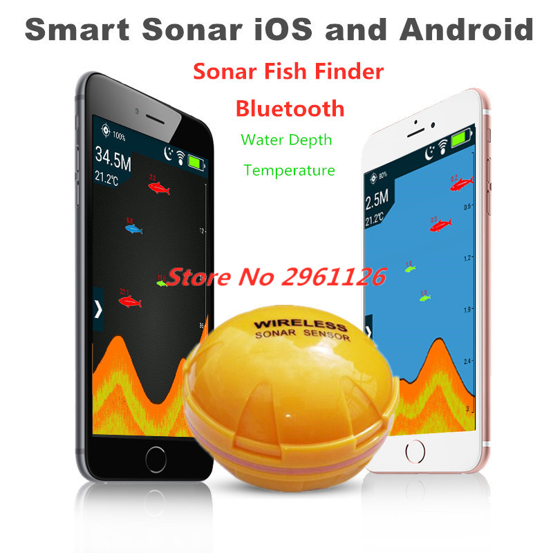 Wireless Fish Finder Portable  - مراجعة Fishing Boat Depth Finder وسعره