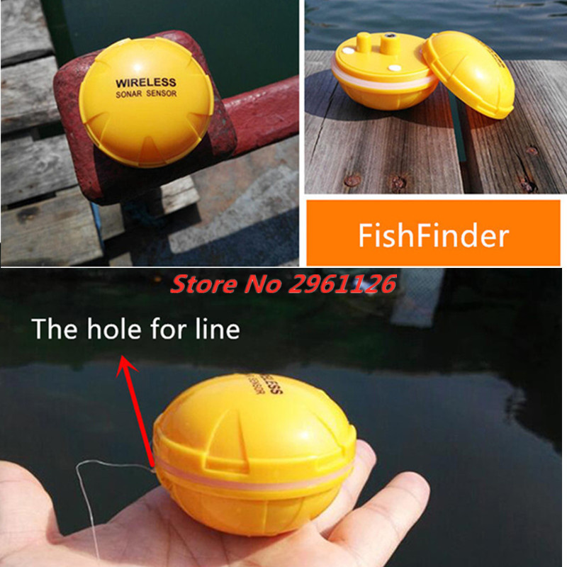 Wireless Fish Finder Portable  - مراجعة Fishing Boat Depth Finder وسعره