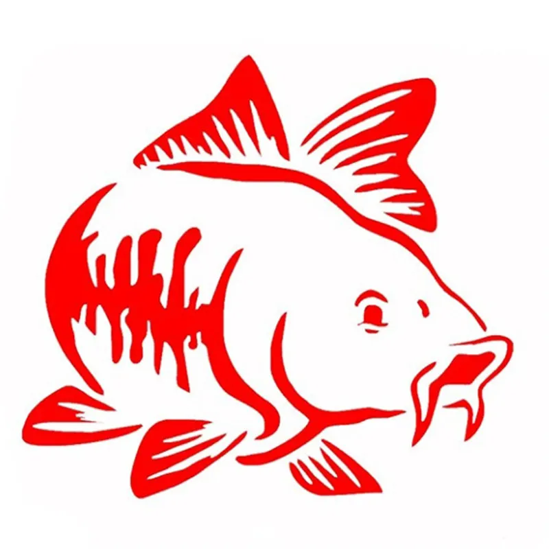 Car Sticker Cartoon Carp Fishi - مراجعة Fishing Boat Oar وسعره