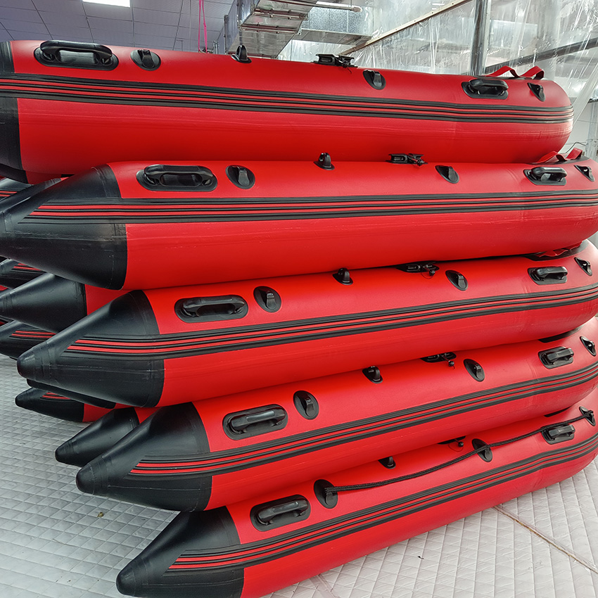 Youngy Rib Hypalon Inflatable  - مراجعة Fishing Boat Fiberglass وسعره