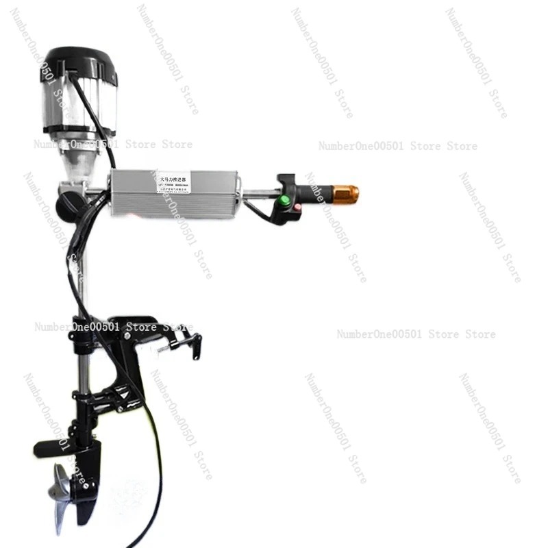 12V 24V 48V 60V 72V Brushless  - مراجعة Fishing Boat Outboard Motor وسعره