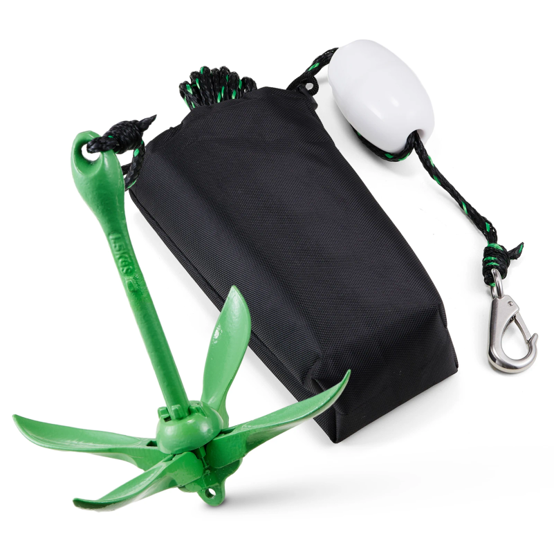 Kayak Anchor Kit 3.5 lb Paddle - مراجعة Fishing Boat Anchor وسعره