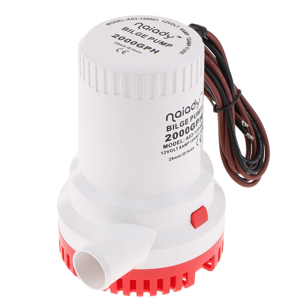 Submersible Bilge Pump 12V 200 - مراجعة Fishing Boat Bilge Pump وسعره