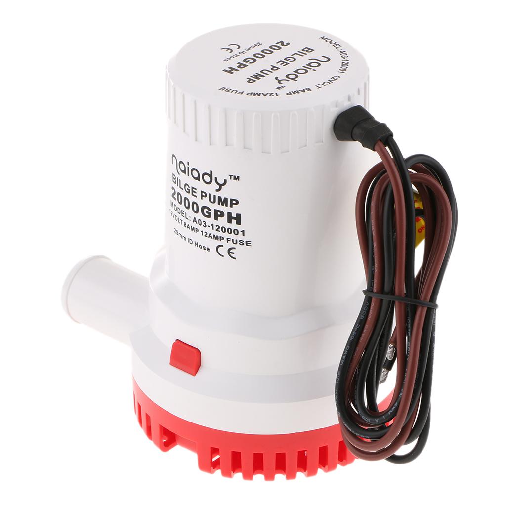 Submersible Bilge Pump 12V 200 - مراجعة Fishing Boat Bilge Pump وسعره
