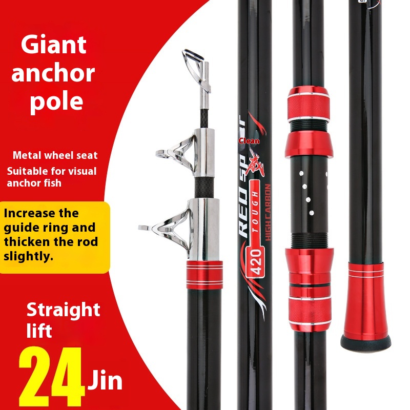 Pure Carbon Long-Cast Anchor R - مراجعة Fishing Boat Anchor وسعره