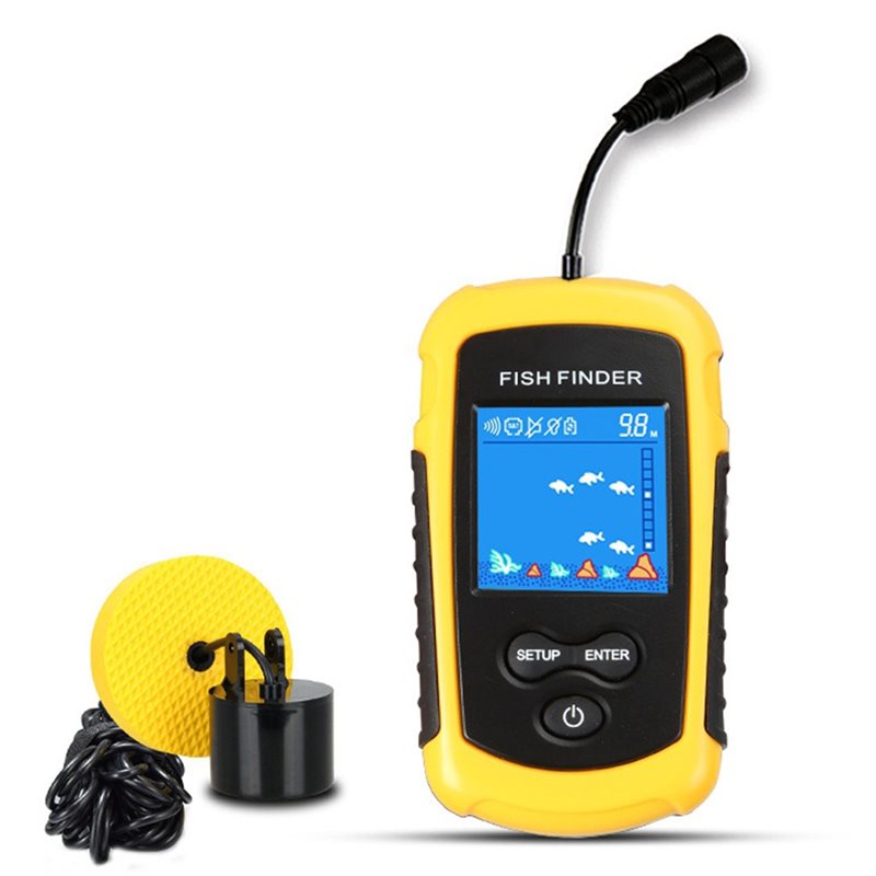 ABUE-Kayak Portable Fish Depth - مراجعة Fishing Boat Depth Finder وسعره