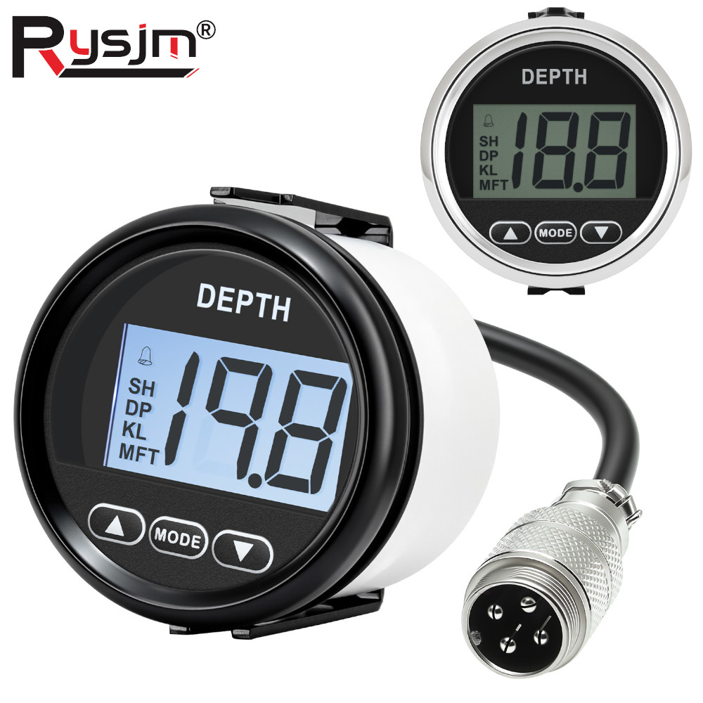 New Depth Detector 52mm/2in Ma - مراجعة Fishing Boat Gps وسعره