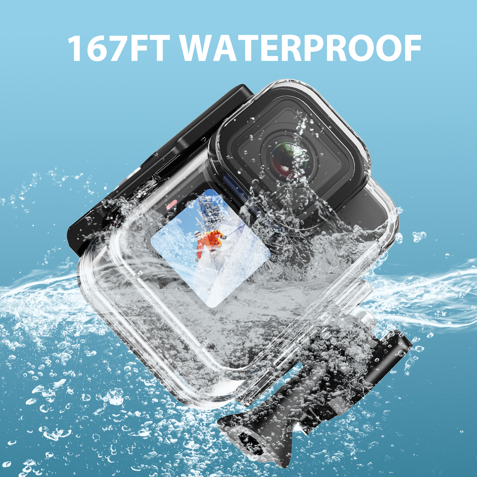 Action Camera Accessories For  - مراجعة Fishing Boat Cover وسعره