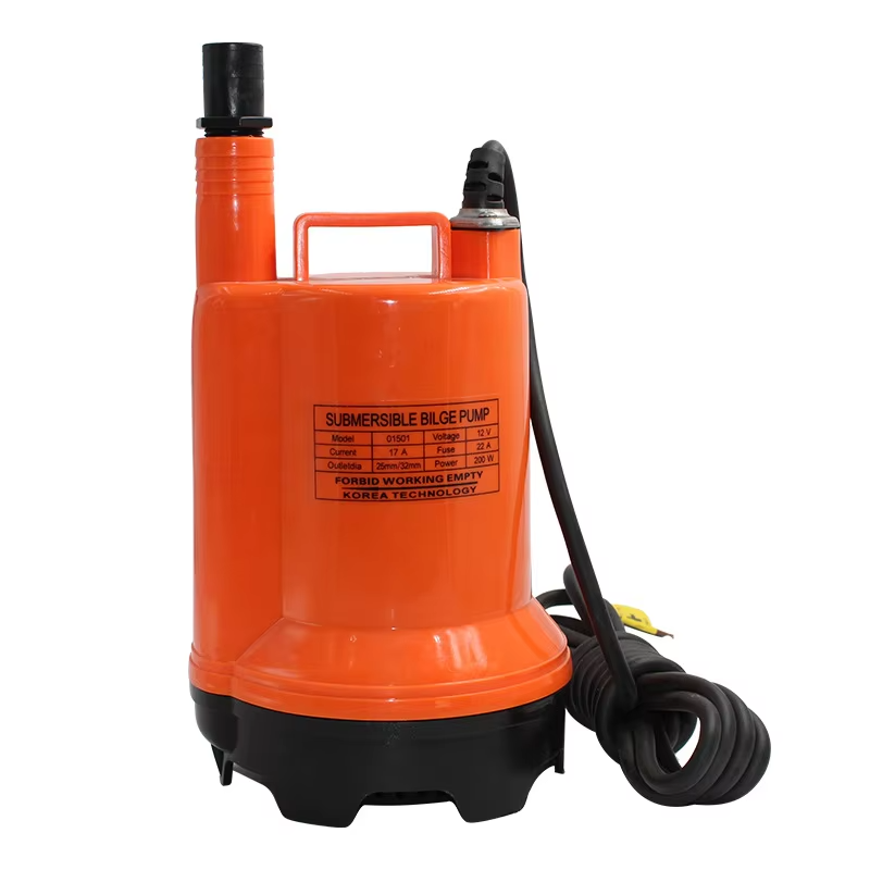 Marine Bilge Pump 12V/24V DC S - مراجعة Fishing Boat Bilge Pump وسعره