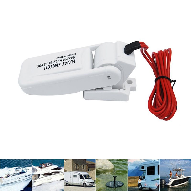 AT43-6X Bilge Pump Float Switc - مراجعة Fishing Boat Bilge Pump وسعره