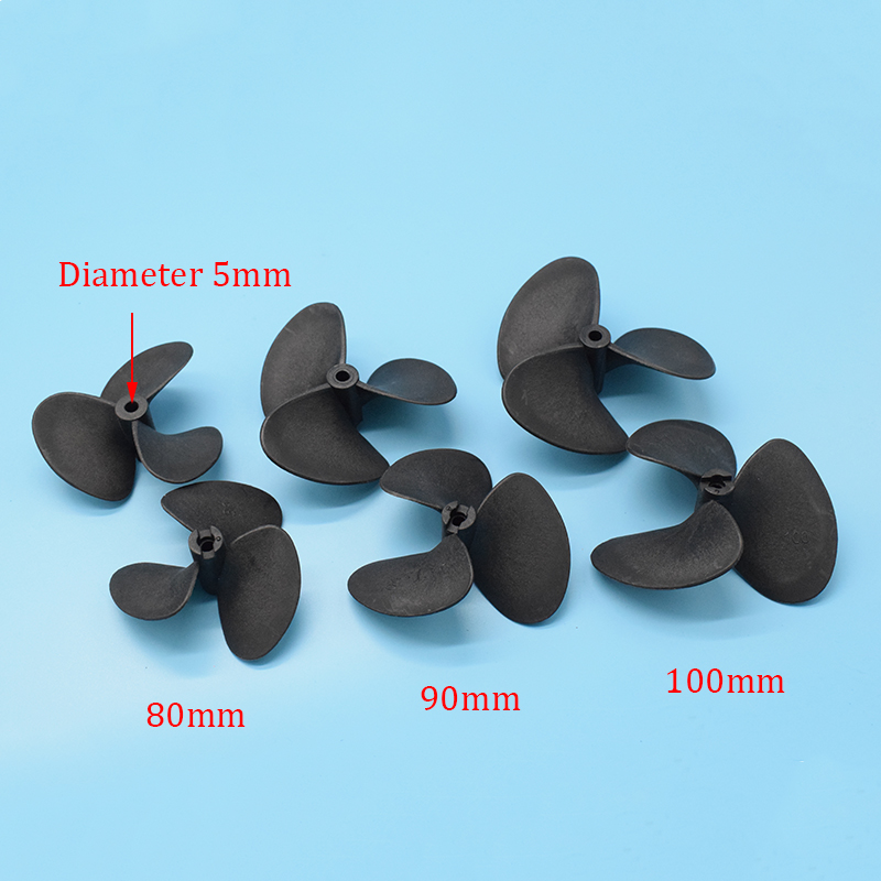 Rc Boat 3Blades propeller 80mm - مراجعة Fishing Boat Trolling Motor وسعره