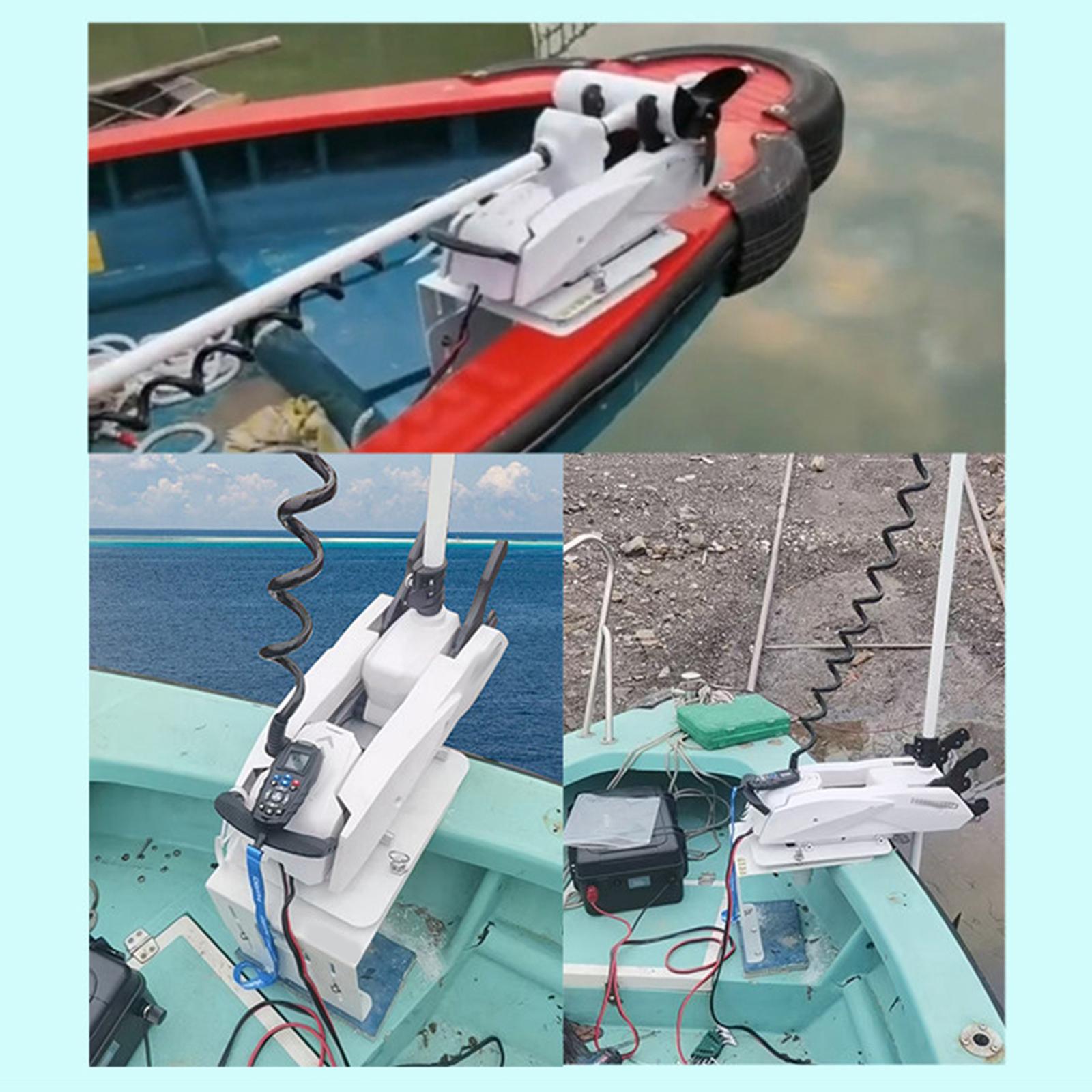 Quick Install Trolling Motor M - مراجعة Fishing Boat Trolling Motor وسعره
