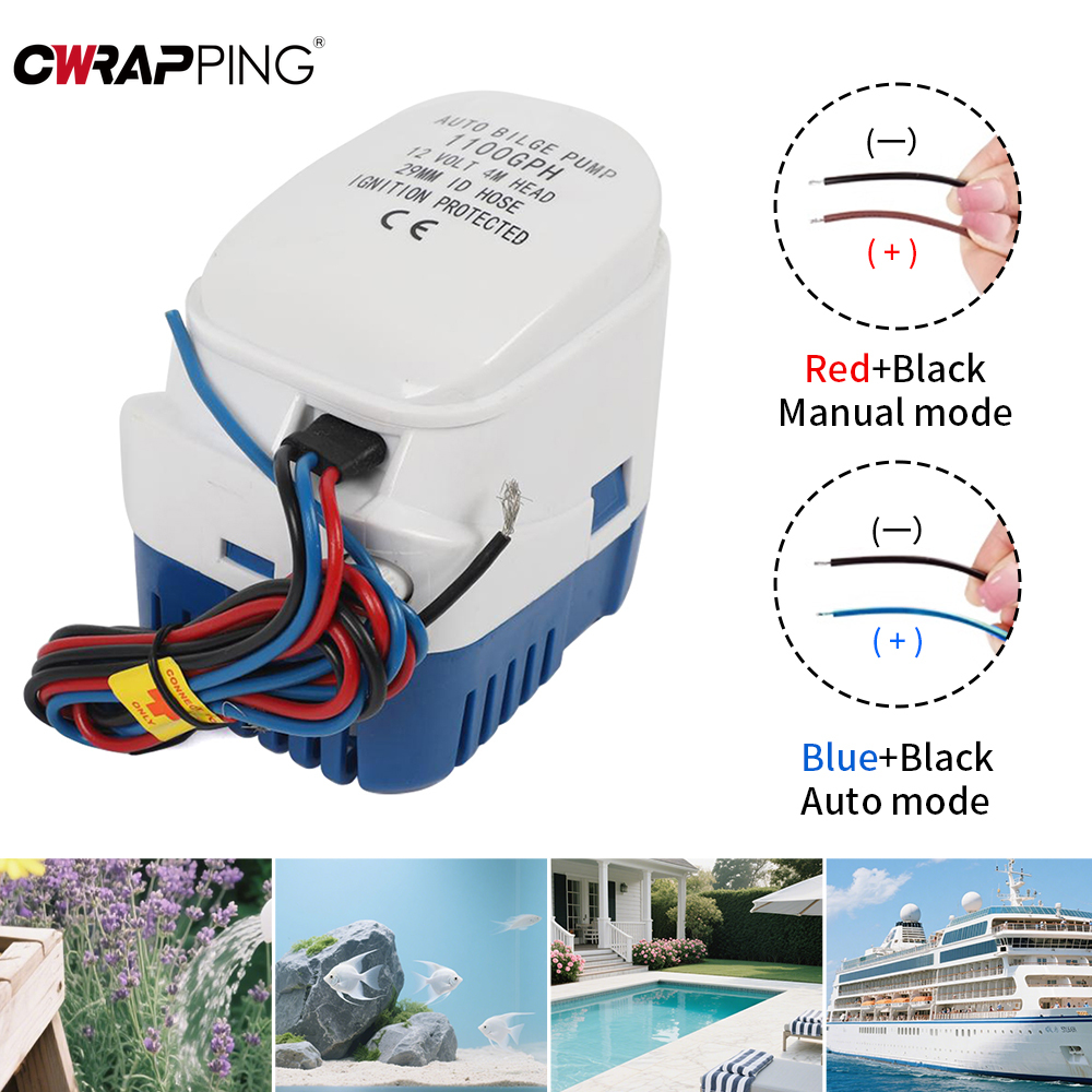 Car RV Bilge Pump for Boats Ac - مراجعة Fishing Boat Bilge Pump وسعره