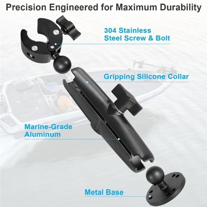 A51Q-Adjustable Aluminum Boat  - مراجعة Fishing Boat Trolling Motor وسعره