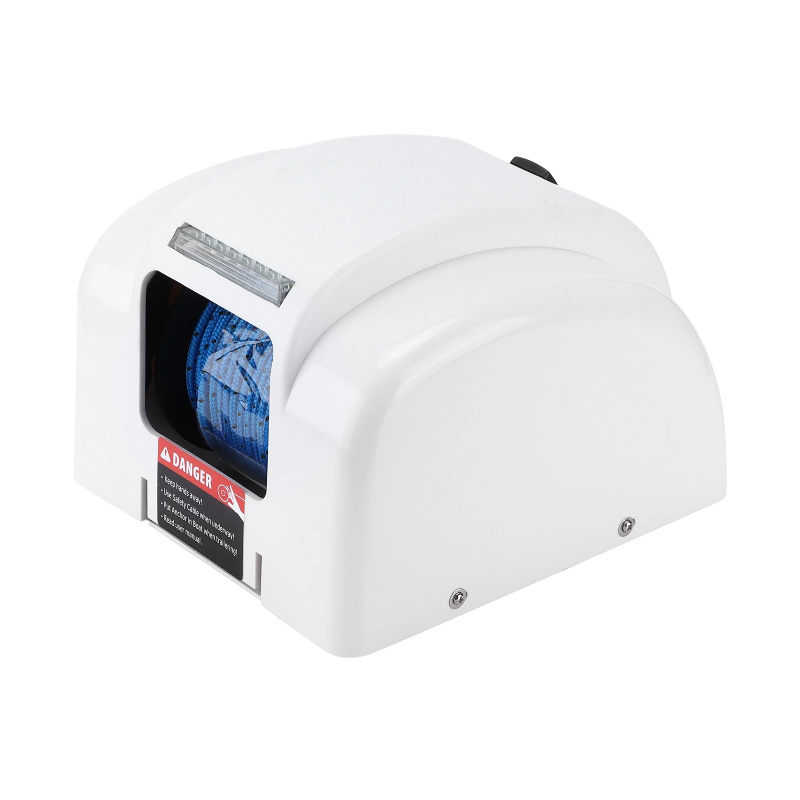 30LBS 12V Electric Winch Marin - مراجعة Fishing Boat Anchor Winch وسعره