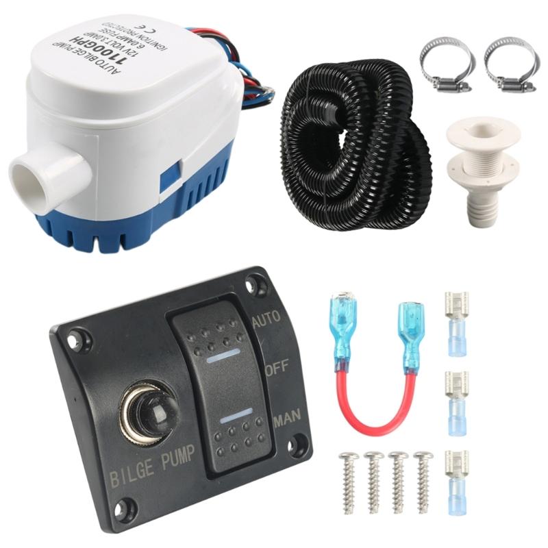 31BC Boat Bilge Pump 750 1100  - مراجعة Fishing Boat Bilge Pump وسعره