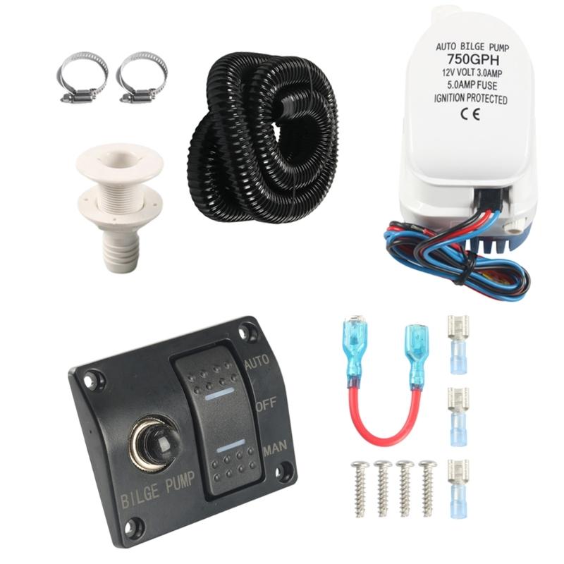 31BC Boat Bilge Pump 750 1100  - مراجعة Fishing Boat Bilge Pump وسعره