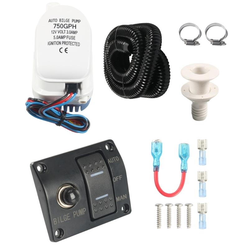31BC Boat Bilge Pump 750 1100  - مراجعة Fishing Boat Bilge Pump وسعره