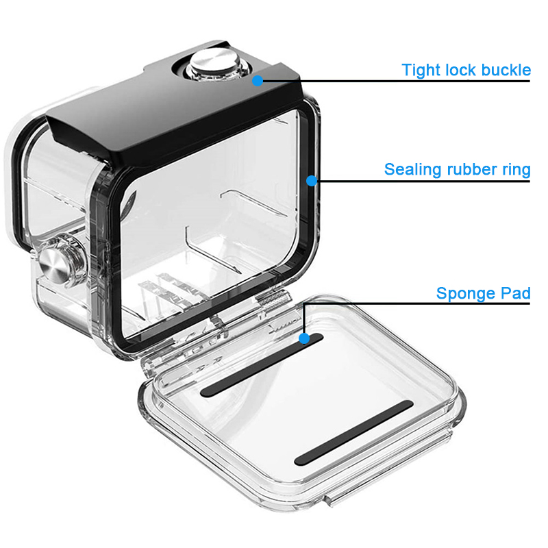 60M Waterproof Case For GoPro  - مراجعة Fishing Boat Cover وسعره